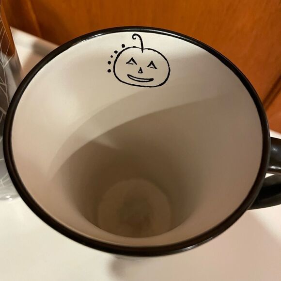 3 Starbucks Halloween Spider Cat Tumblers Ceramic Coffee Cup Set - Picture 12 of 12